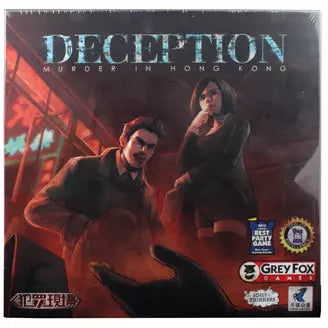 Deception: Murder in Hong Kong - Thriller Board Game for Adults & Teens | Mystery Party Game for Game Nights & Social Gatherings
