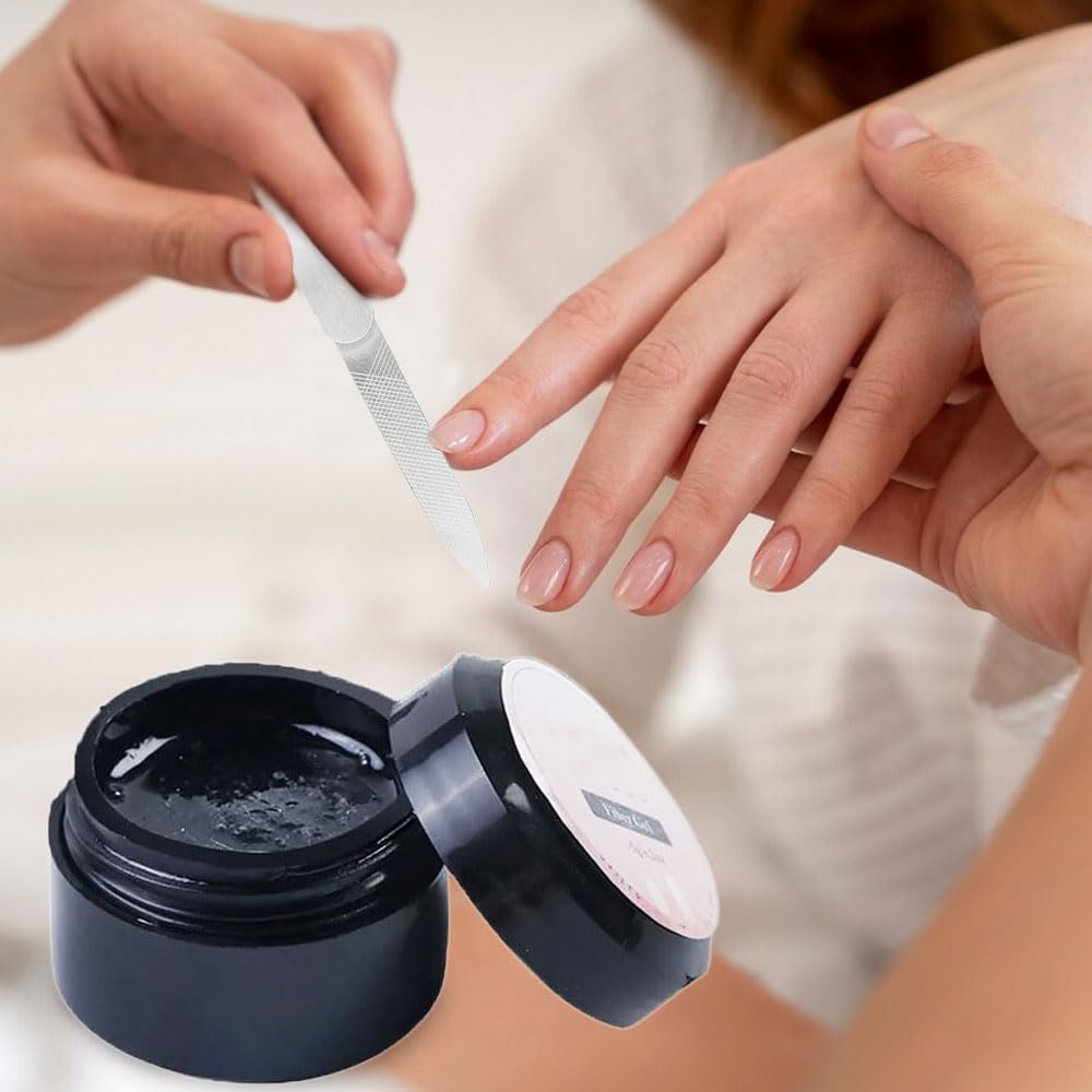 **Professional Nail Repair Gel Kit - Quick Fix for Split & Broken Nails, Natural Nail Strengthener, Portable Cracked Nail Treatment (2 Pcs) - Perfect for Home, Travel & Salon Use**