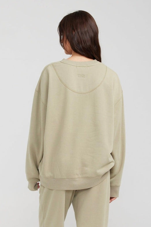 Everyday Sage Sweatshirt - Soft Casual Pullover for Women | Perfect for Lounge Wear, Coffee Dates & Weekend Outings