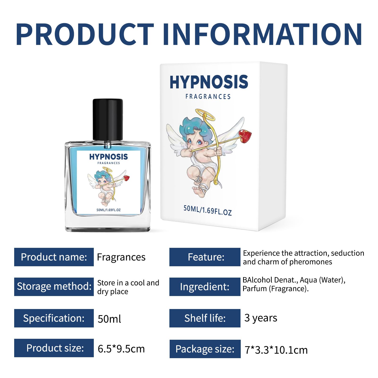 Hypnosis 2.0 Cologne for Men - Pheromone-Infused Fragrance to Enhance Attraction & Intimacy | Perfect for Date Nights, Romantic Evenings & Special Occasions