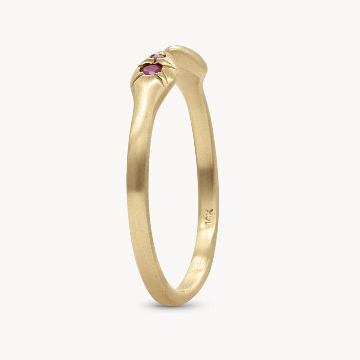 Aziza Ruby Ring for Women - Genuine Ruby Gemstone Jewelry for Engagement, Wedding & Special Occasions