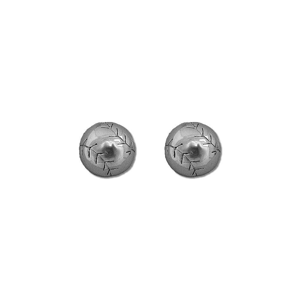 Baseball Sterling Silver Stud Earrings for Women & Men – Hypoallergenic & Tarnish-Resistant – Perfect for Sports Fans, Gifts & Casual Wear