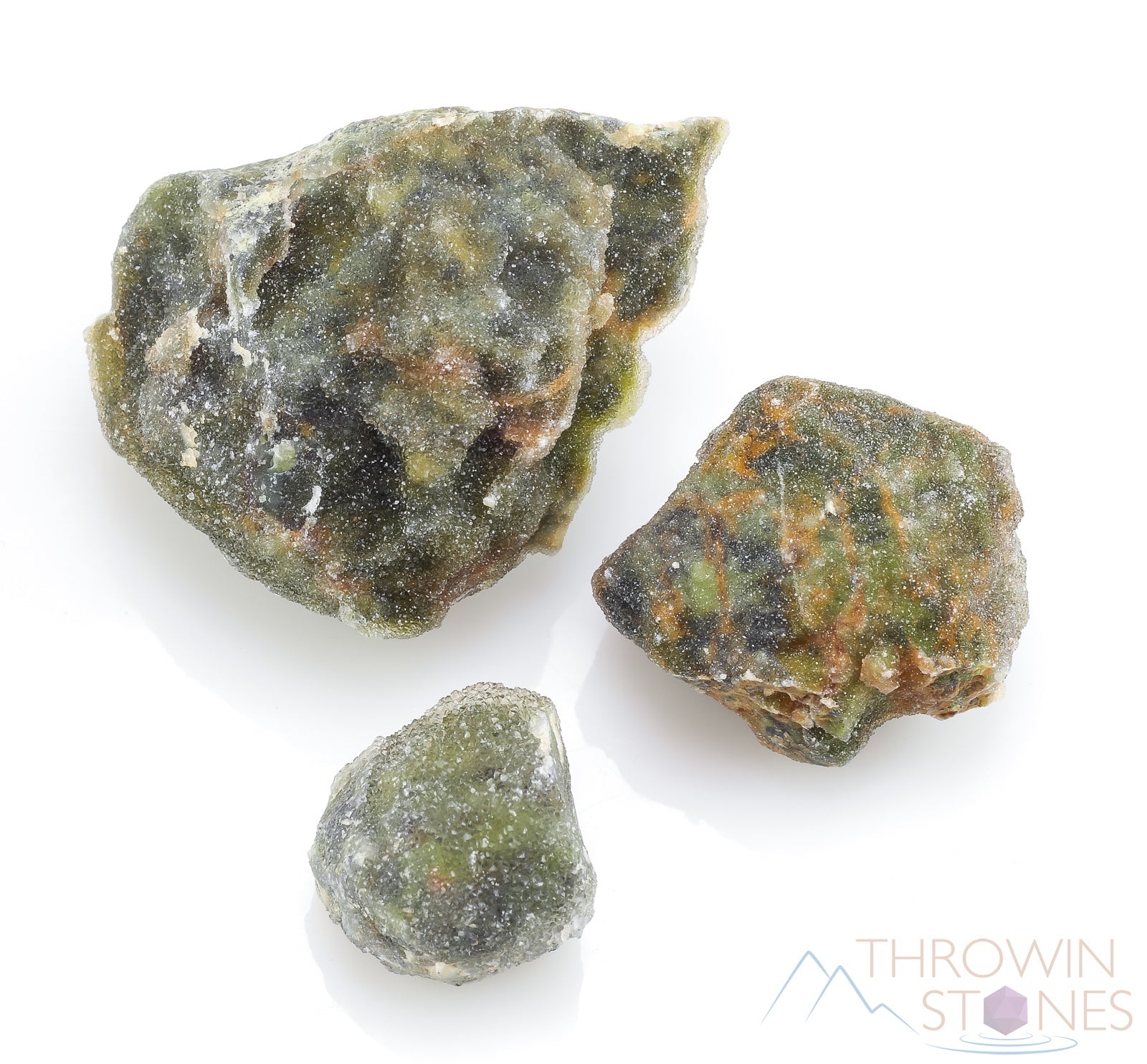 Raw Chrome Chalcedony Crystal Druzy - Natural Healing Stones, Metaphysical Rocks & Minerals for Home Decor, Meditation & Energy Work - E0937