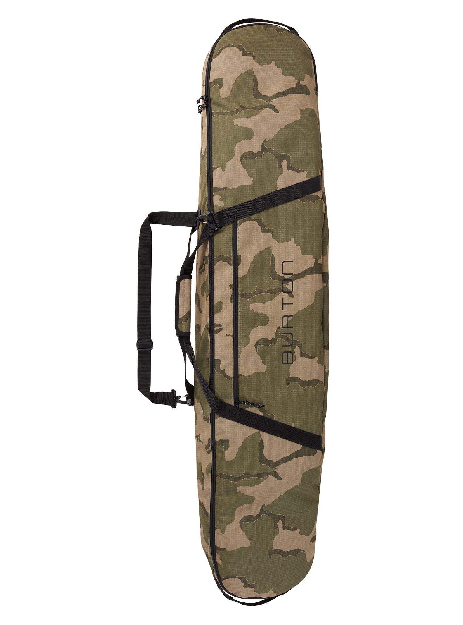 Burton Snowboard Bag with Camouflage Print - Durable & Waterproof Snowboard Storage for Travel & Protection | Perfect for Snowboarding Trips & Gear Organization