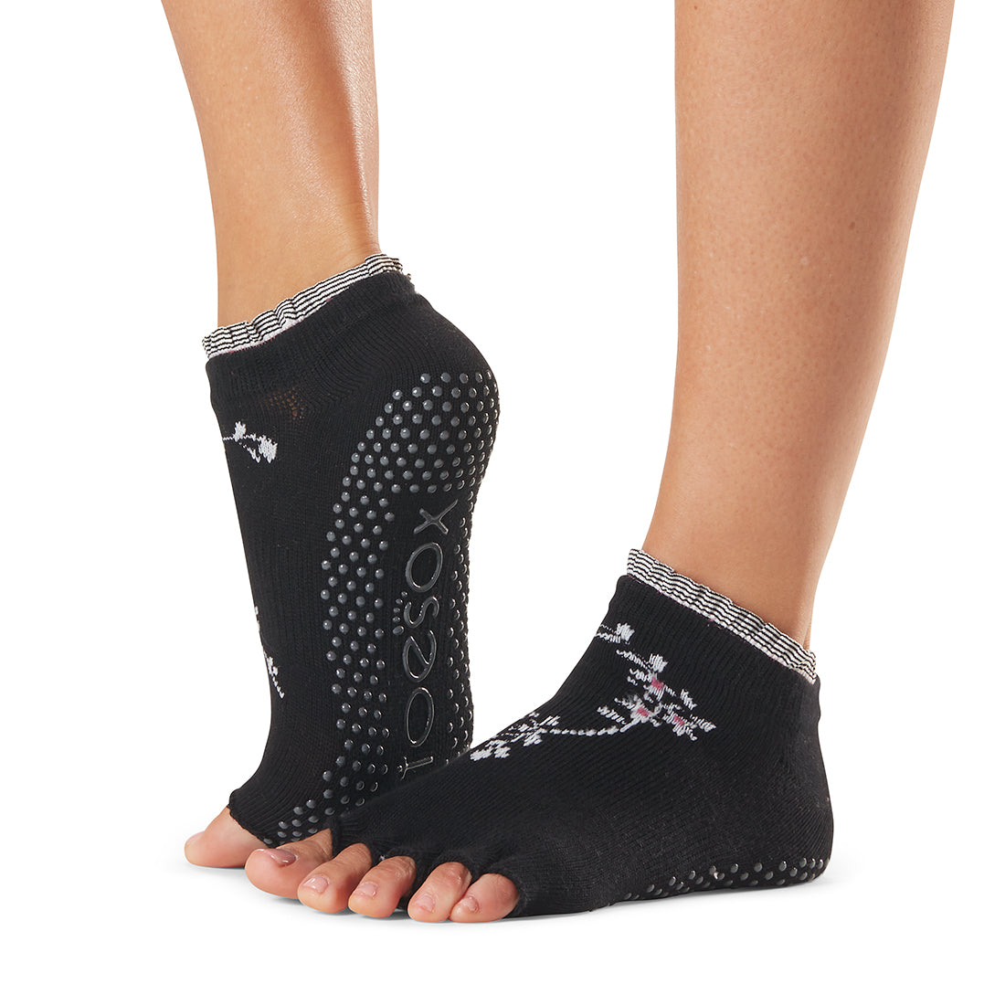 ToeSox Low Rise Grip Socks for Yoga, Pilates & Barre - Non-Slip Workout Socks for Women - Spring 2020 Collection - Perfect for Dance, Fitness & Studio Classes