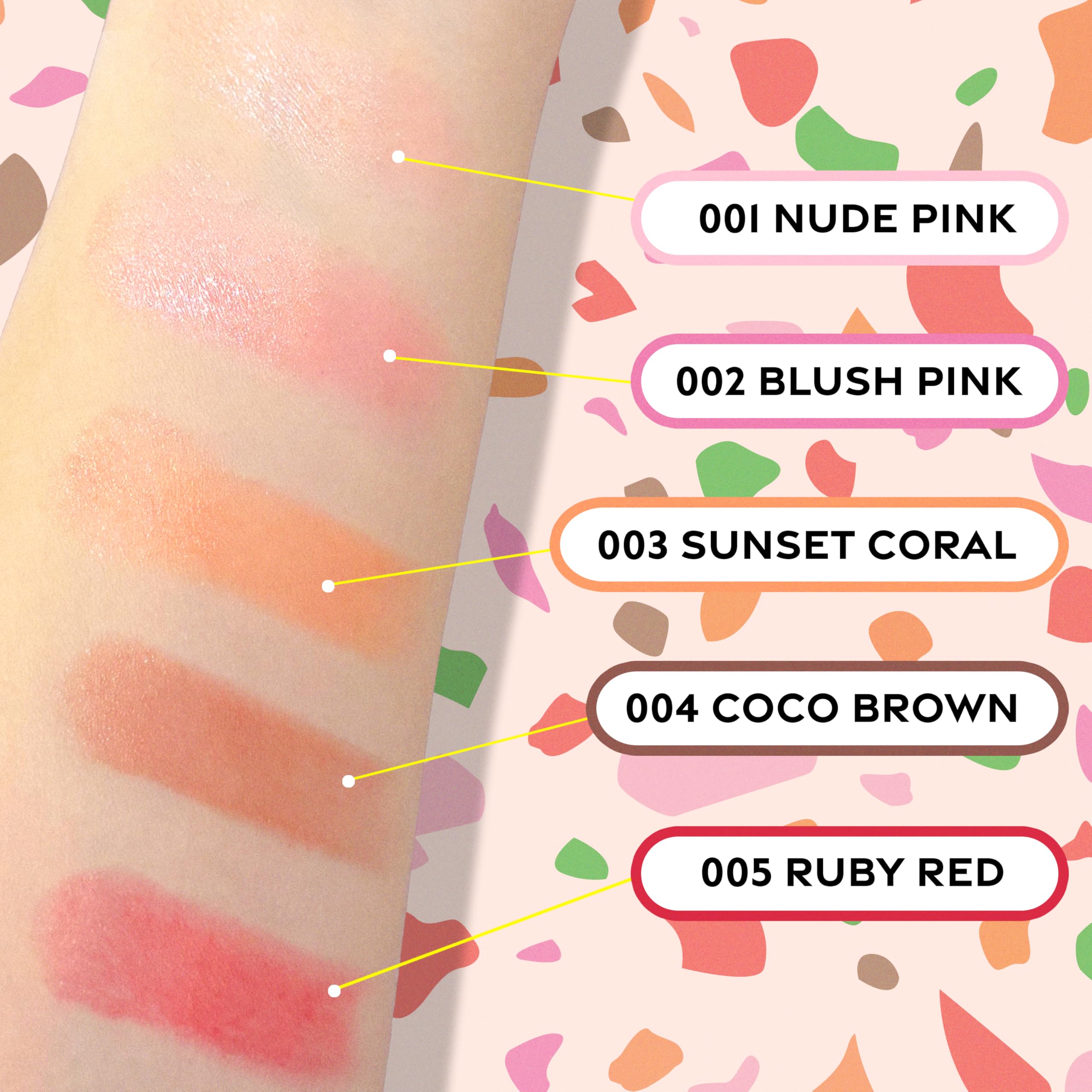 Natural Hydrating Lip Balm - Korean Vegan Beauty for Dry Lips (001 Nude Pink) - Daily Moisture & Care