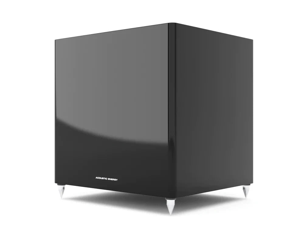 Acoustic Energy AE308 Powered Subwoofer - High Performance Home Theater & Music Bass Speaker for Movies, Gaming & Audiophile Listening