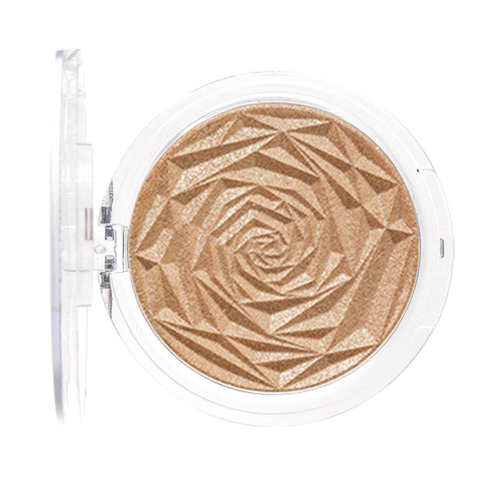 Thrivinger Rose Diamond Highlighter & Blusher Palette - Long-Lasting Powder for Natural Glow & Smooth Finish | Perfect for Everyday Makeup, Date Night & Special Occasions