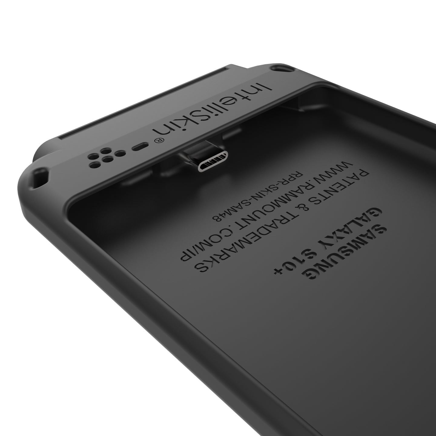 IntelliSkin® Protective Case for Samsung Galaxy S10+ (RAM GDS SKIN SAM48) - Slim Fit, Shockproof Cover for Everyday Use & Outdoor Activities
