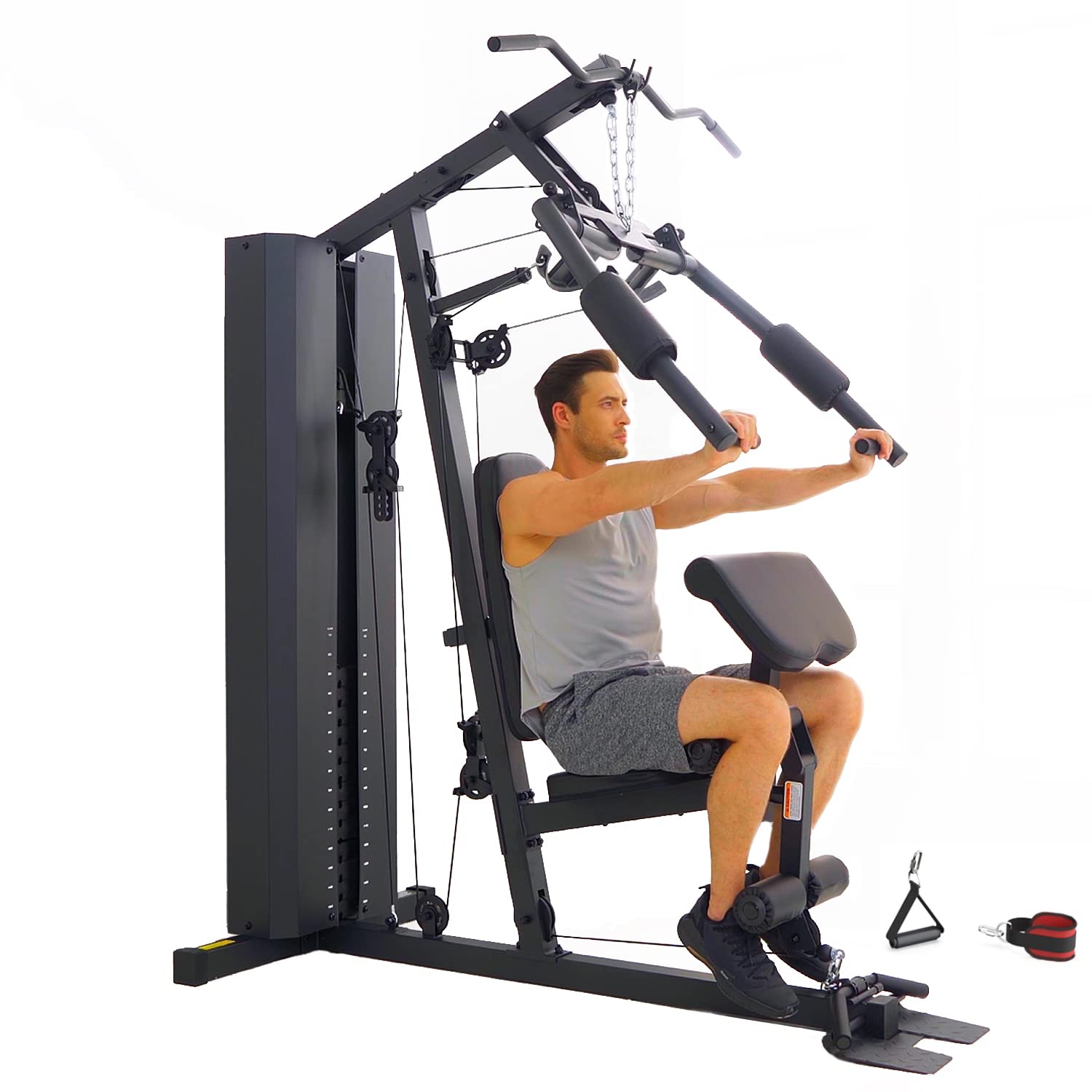 Multifunctional Home Gym Equipment - Full Body Workout Machine for Strength Training & Fitness | Perfect for Home Gym, Small Spaces & Personal Training