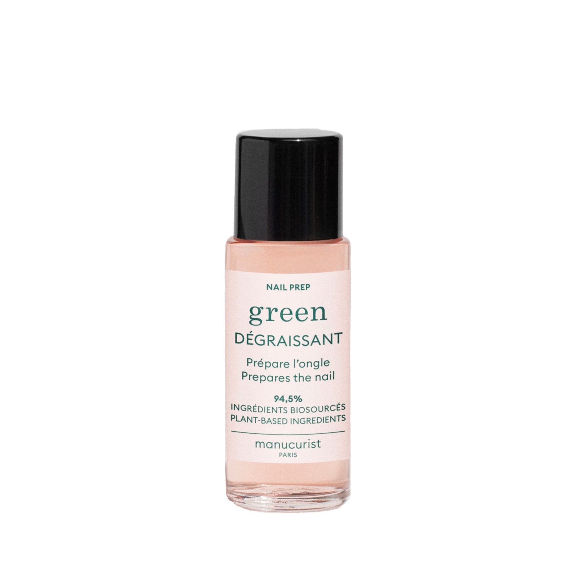 Professional Green Nail Prep Solution - Acid-Free Nail Primer for Stronger & Longer-Lasting Manicures | Perfect for Gel, Acrylic & Dip Powder Nails at Home or Salon