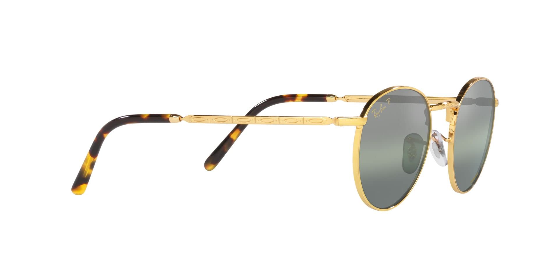 Ray-Ban RB3637 Round Sunglasses for Men & Women - Classic Polarized UV Protection Lenses - Perfect for Driving, Beach & Outdoor Activities