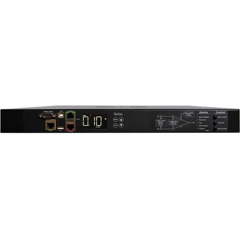 1 Phase 230V 16A IEC 60320 C20 Power Transfer Switch with 7XC13 & 1XC19 Connectors - Perfect for Server Racks, Data Centers & Industrial Equipment Backup Power Transfer