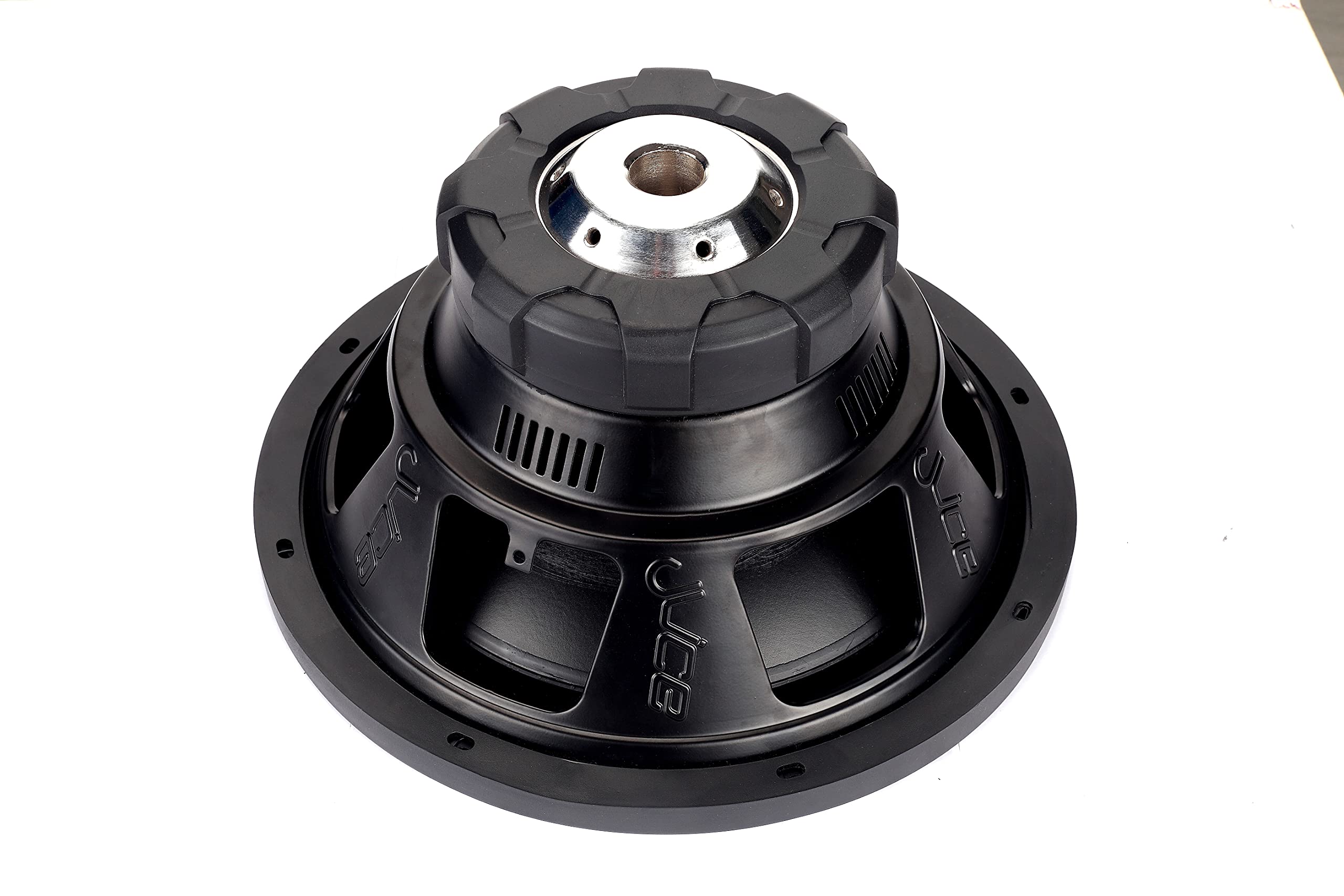 Juice Car Audio JS8 Series 1000W 8 Inch Car Subwoofer with 4 Ohm Single Voice Coil - Powerful Bass Speaker for Car Audio System, Home Theater, and Music Enthusiasts