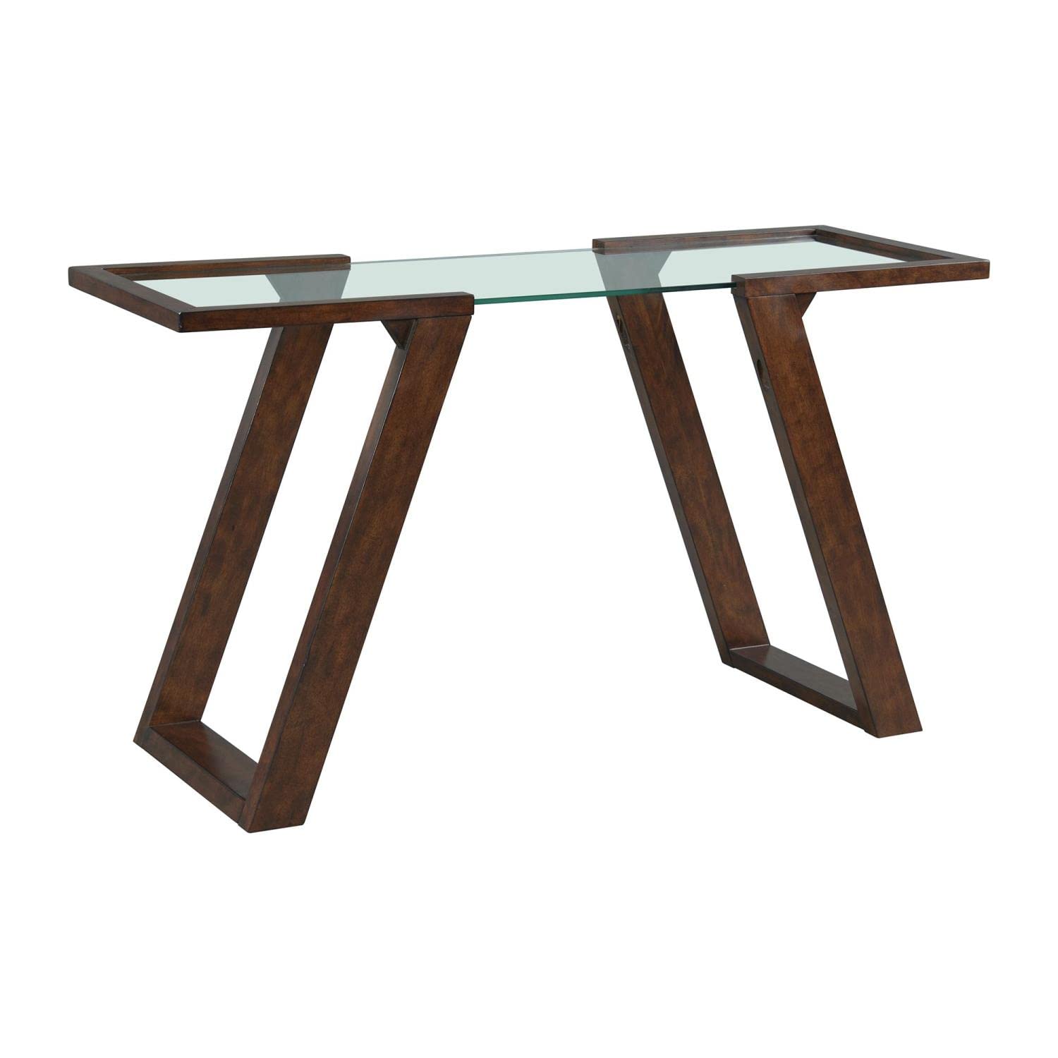 Picket House Furnishings Kai Sofa Table - Dark Espresso Finish - Narrow Console Table for Small Spaces - Perfect for Living Room, Entryway or Behind Couch