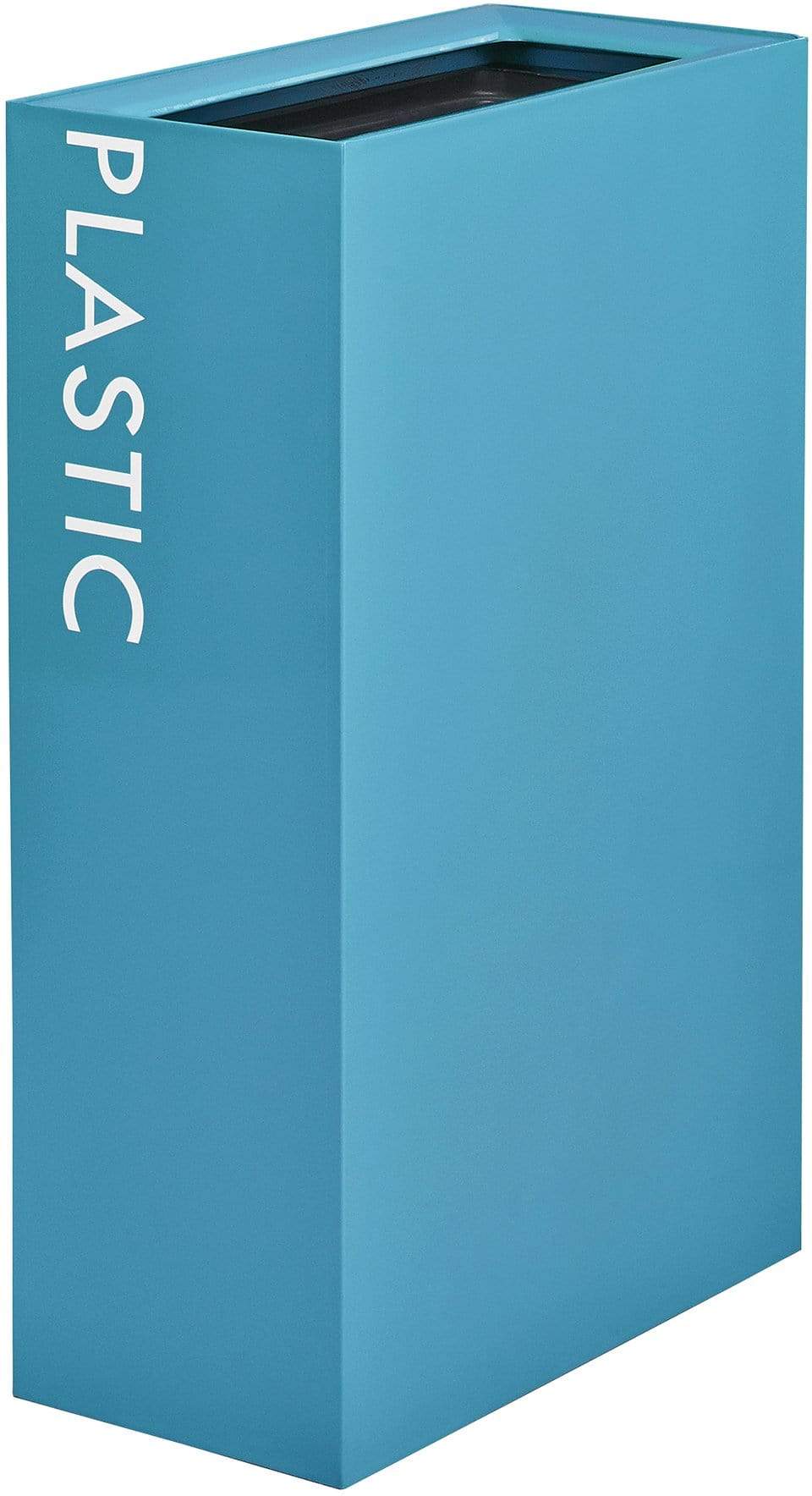 Safco Mixx 29 Gallon Rectangular Recycling Bin - Eco-Friendly Waste Receptacle for Office, Home & School Recycling Stations [Model 9448]