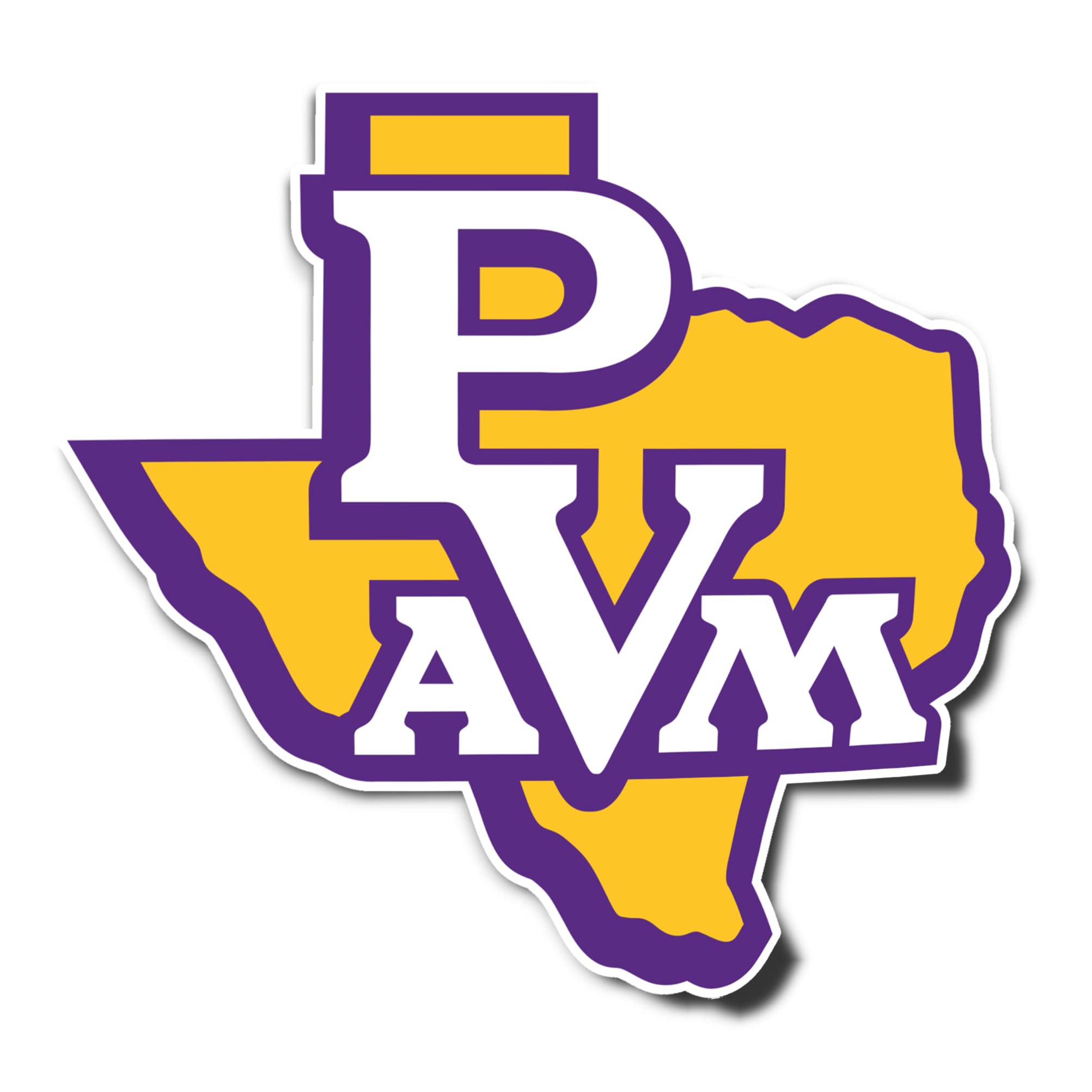 PVAMU Panthers Vinyl Decal Sticker - Desert Cactus Design for Laptop, Water Bottle, Car & Scrapbook - Prairie View A&M University Spirit Gear | Perfect for School Pride, Gifts & Fan Collections