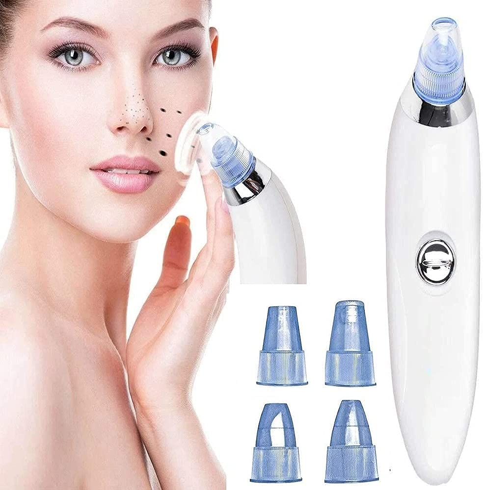 Professional Multi-Functional Vacuum Acne Pore Cleaner & Blackhead Remover Kit - Facial Skin Care Tool for Men & Women | Pimple & Acne Extraction, Deep Cleansing | Perfect for Daily Skincare Routine & Spa Treatments