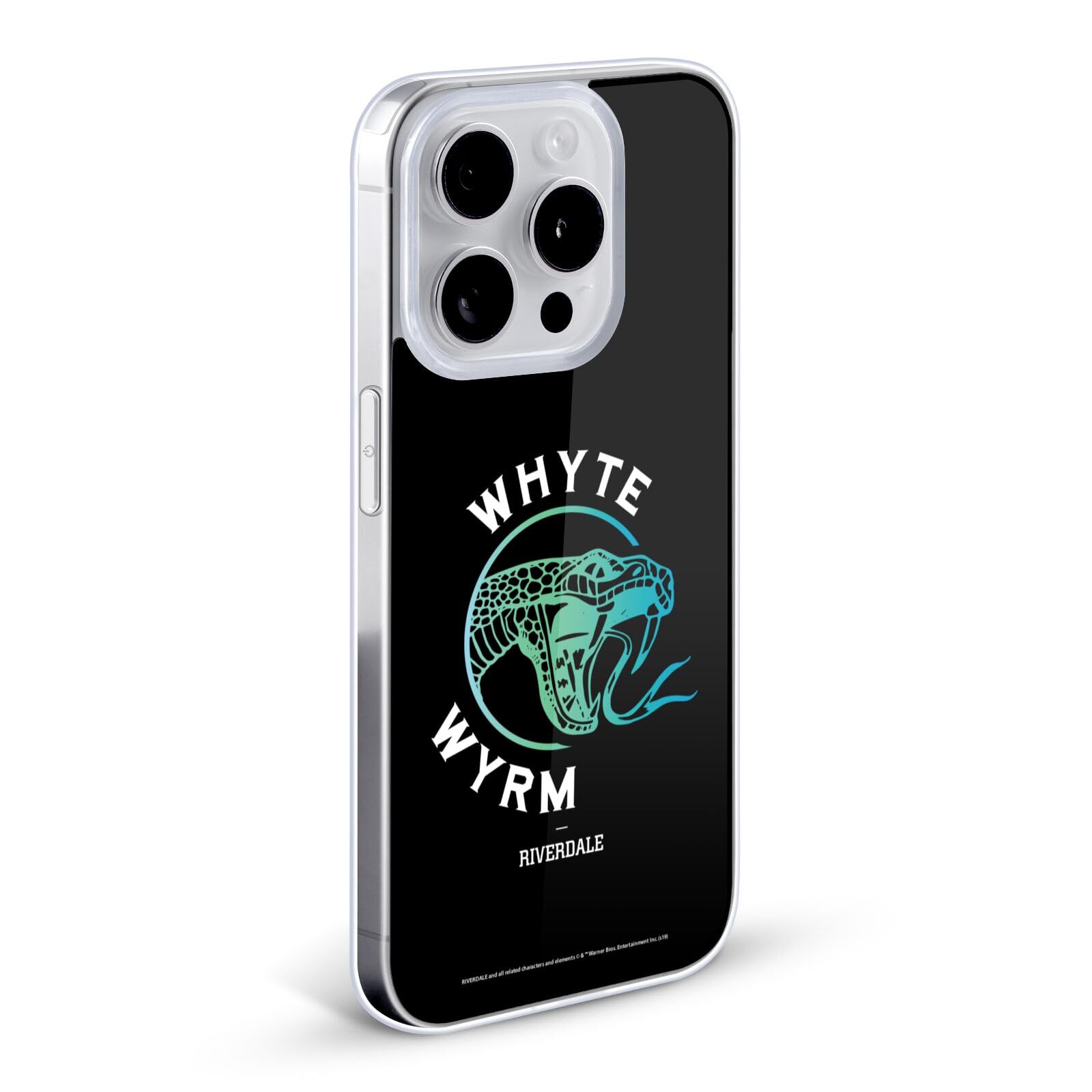 Officially Licensed Riverdale Whyte Wyrm Graphic Art Soft Gel Phone Case for Apple iPhone 13 Pro Max - Protective Cover with Stylish Design for Daily Use, Travel & School