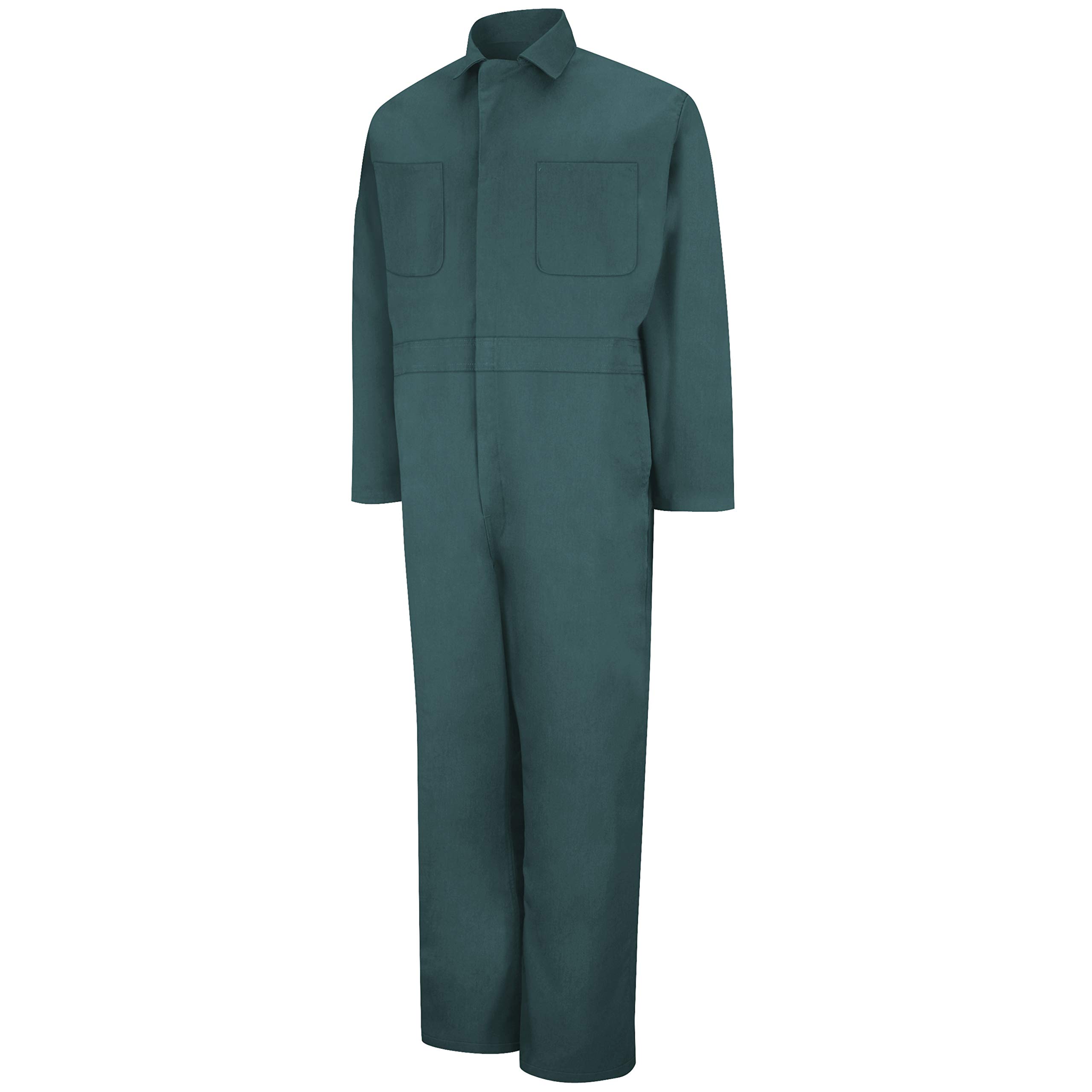 Red Kap Men's Twill Action Back Coverall - Durable Work Jumpsuit for Mechanics & Construction | Comfortable Overalls for Industrial & Farming Workwear