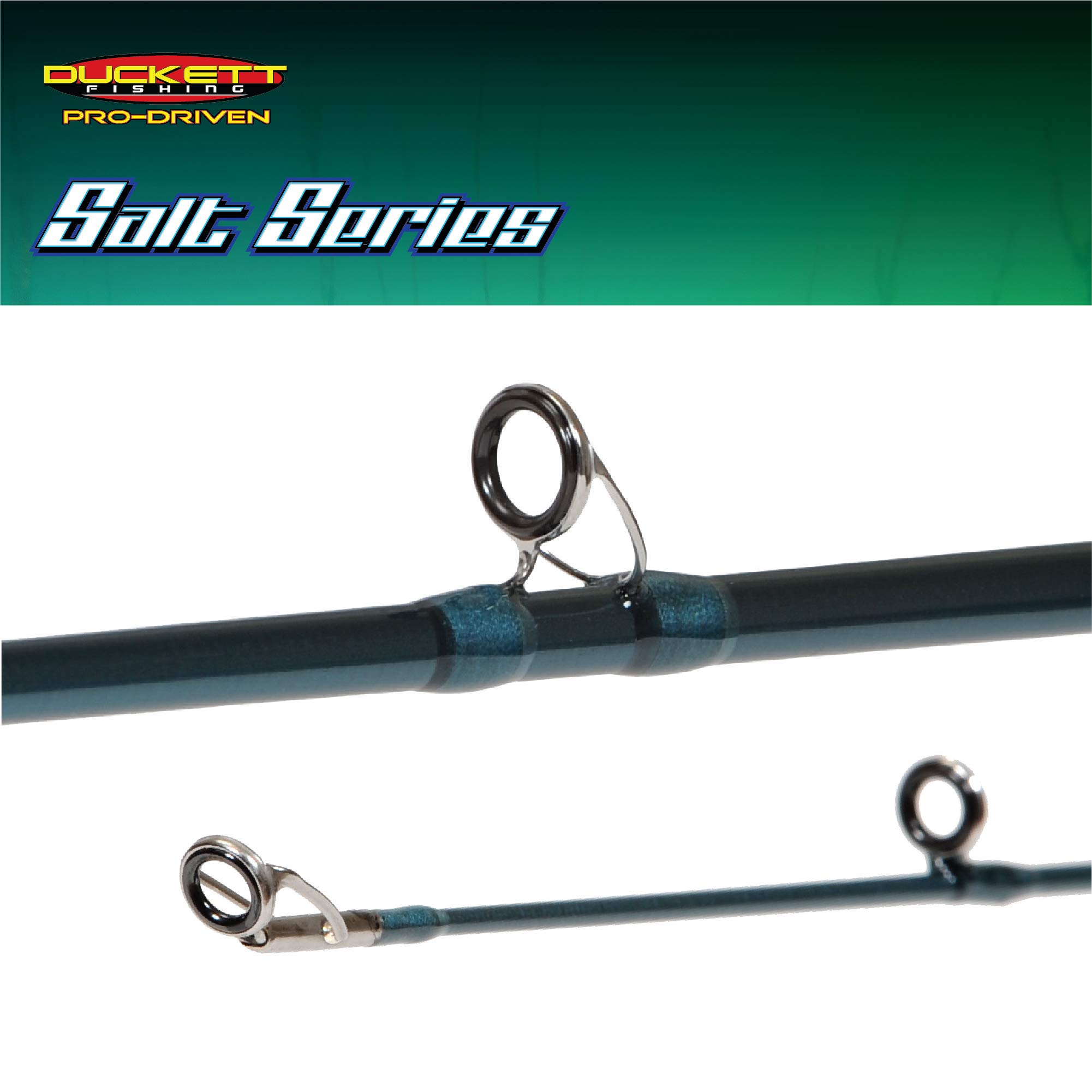 Duckett Salt Series Fishing Rod - Fuji Guides, Sensi-Touch for Saltwater Angling