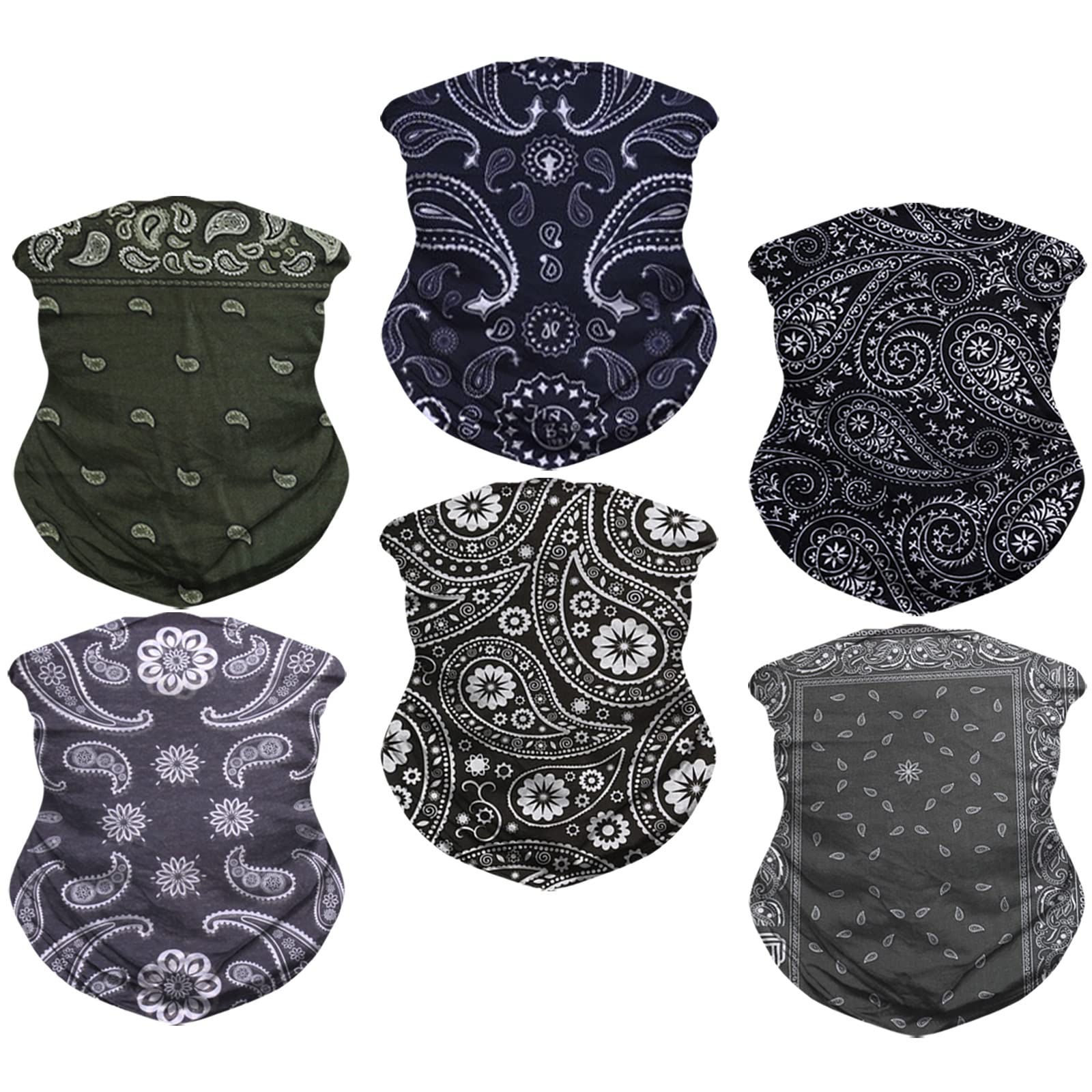 Breathable Neck Gaiter Mask - UPF 50+ Sun Protection Face Scarf & Bandana Tube Cover for Men & Women - Perfect for Hiking, Running, Cycling & Outdoor Activities