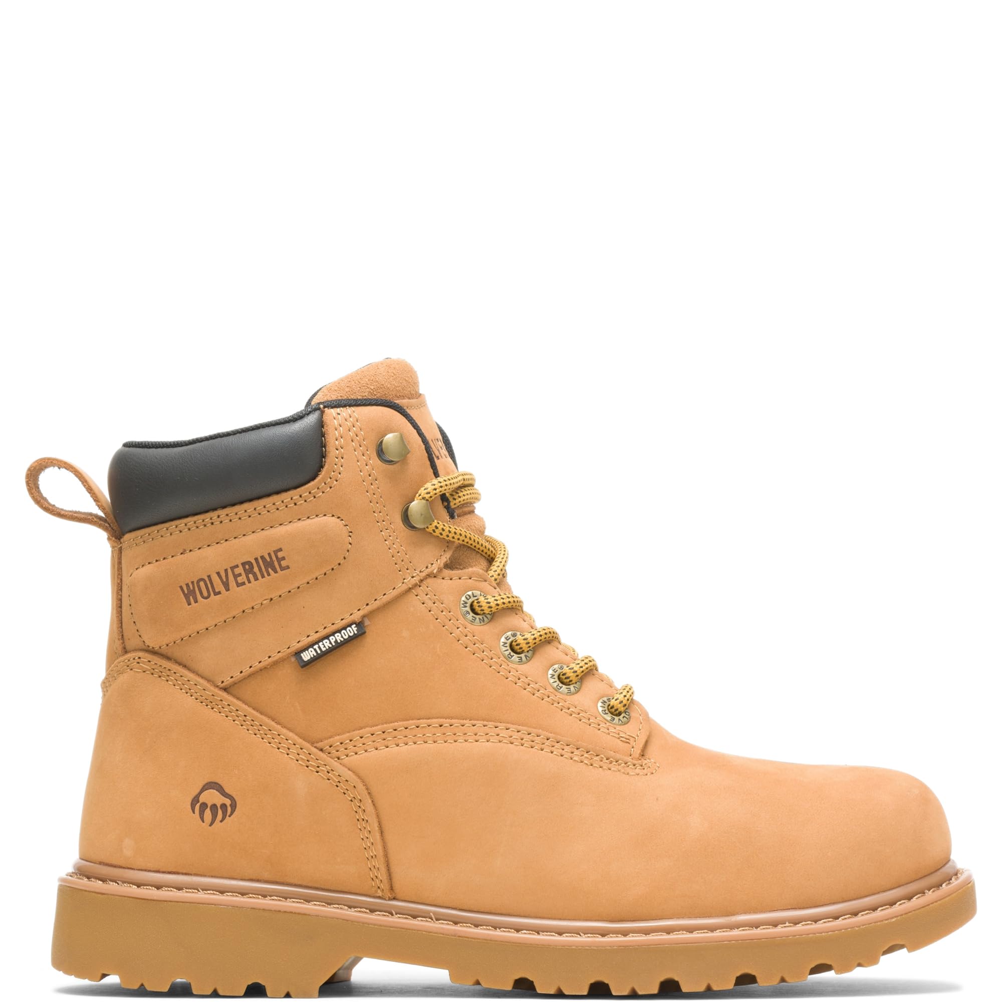 Wolverine Men's Floorhand Waterproof Steel Toe 6-Inch Work Boots - Durable Safety Shoes for Construction, Oil Rig & Outdoor Work