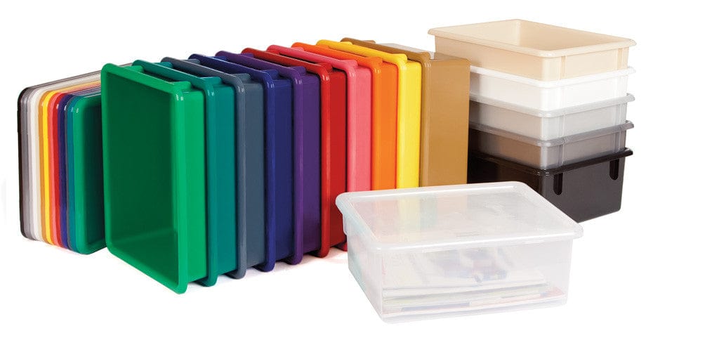 12-Tub Large Mobile Storage Unit Without Tubs - Jonti Craft® - Perfect for Classroom Organization and Daycare Storage Solutions