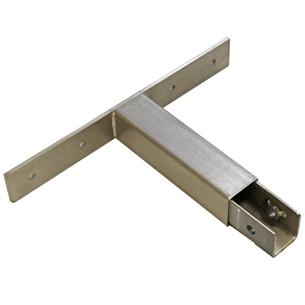 Heavy Duty 6 Shelf Bracket - Commercial Grade Steel Wall Mounted Shelving Brackets for Garage, Kitchen, Pantry, and Storage Organization