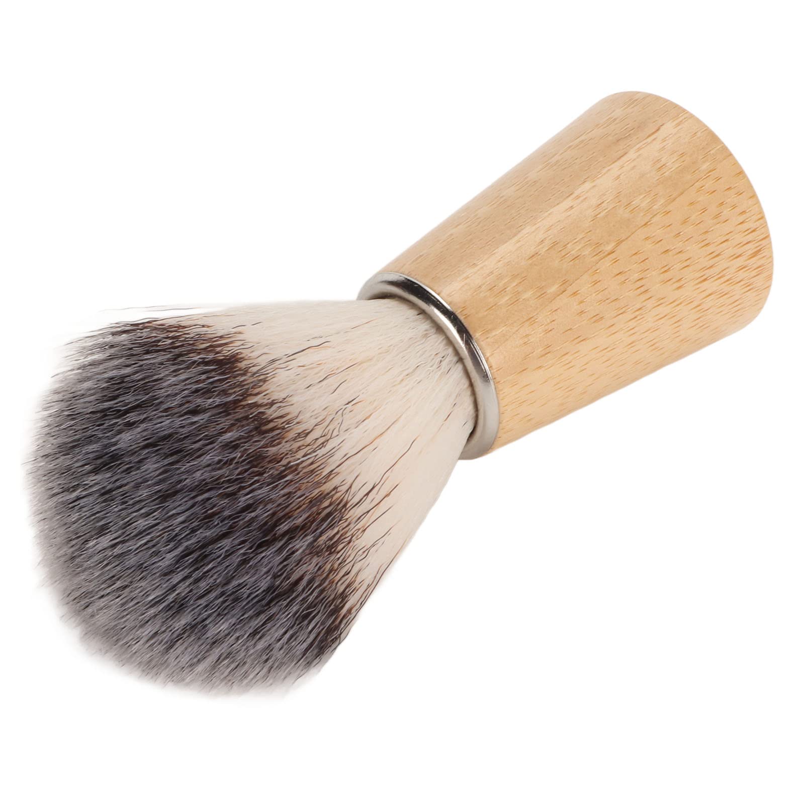 Premium Handcrafted Wooden Shaving Brush for Men - Natural Bristles & Ergonomic Wood Handle - Perfect for Beard Care, Grooming & Salon Use - Ideal Gift for Father, Husband, Boyfriend (Birthday, Valentine's Day) - Home & Travel Shaving Essential