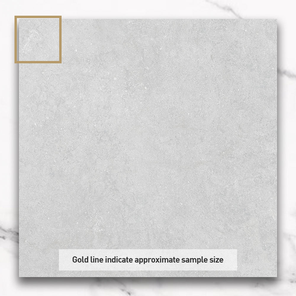 Premium Essen White 600x600mm Matte Porcelain Tile - Perfect for Bathroom Floors, Kitchen Backsplash & Modern Interior Design
