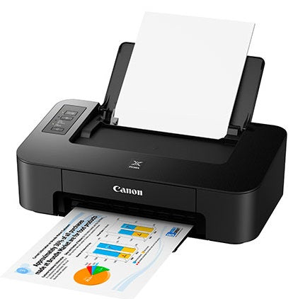 Canon PIXMA TS202 Wireless Inkjet Printer for Home & Office - High-Quality Printing, Scanning & Copying | Compact Design for Small Spaces | Ideal for Documents, Photos & School Projects
