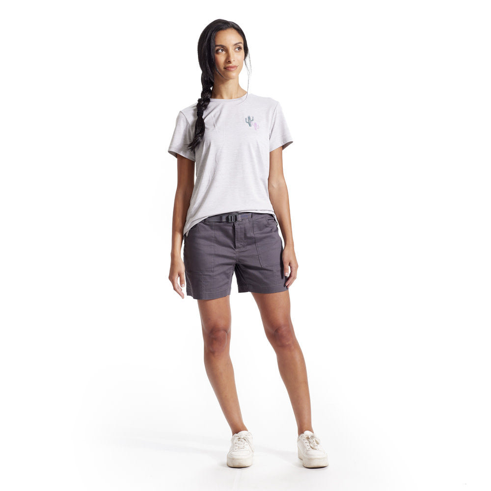 Women's Rove Shorts - Comfortable Stretchy High Waist Summer Shorts for Running, Yoga & Casual Wear | Perfect for Outdoor Activities & Lounge