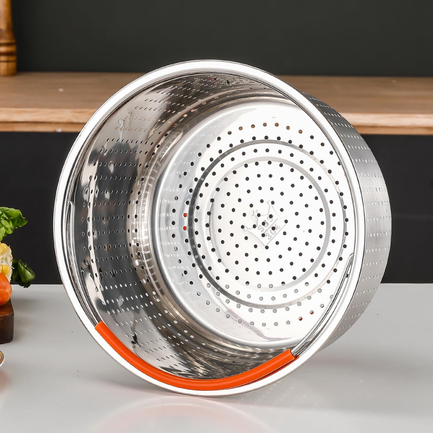 Stainless Steel Steamer Basket for Instant Pot 6qt - Vegetable Steamer Insert for Cooking Healthy Meals | Perfect for Steaming Veggies, Dumplings & Seafood
