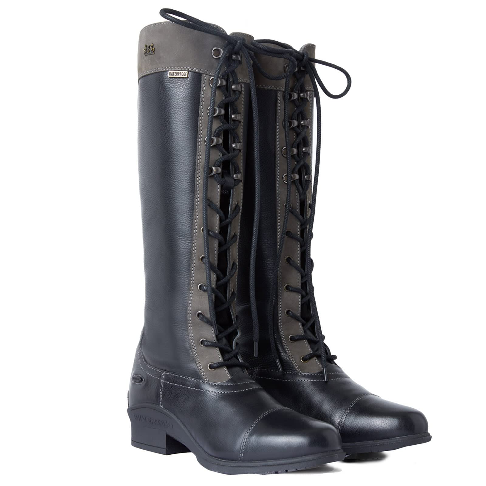 HORZE B Vertigo Cetus Waterproof Tall Riding Boots for Women - Equestrian Horseback Riding & Outdoor Winter Equestrian Sports