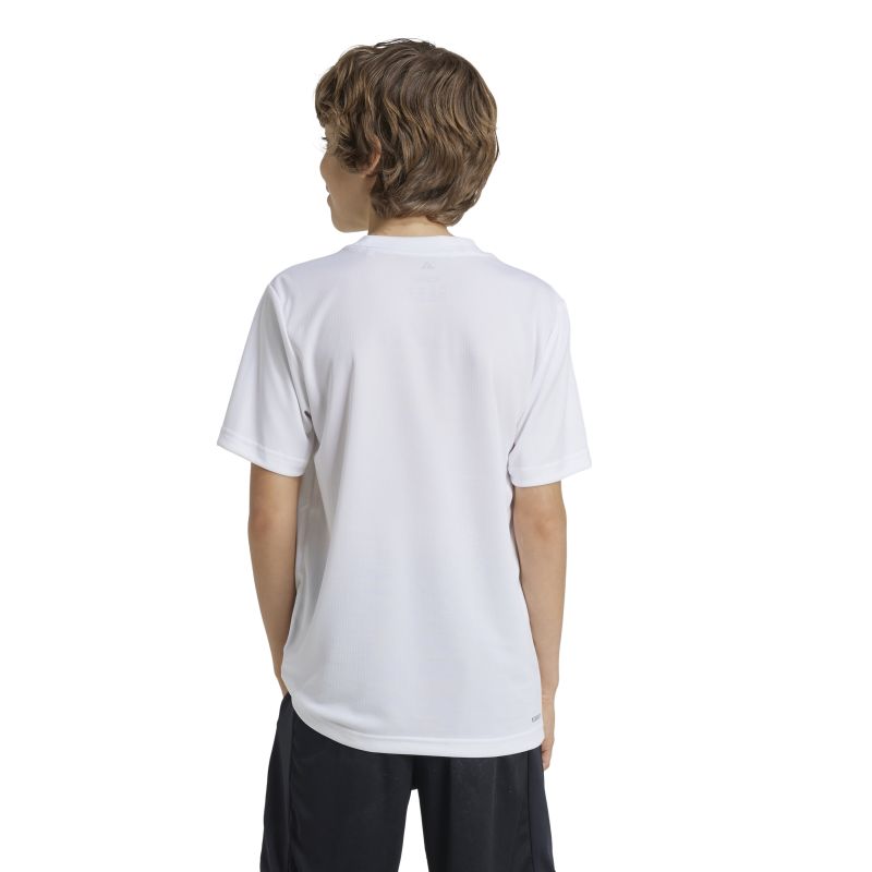Adidas Boys' Essential Logo Training T-Shirt - Comfortable & Stylish Activewear for Kids' Sports, Gym & Everyday Wear
