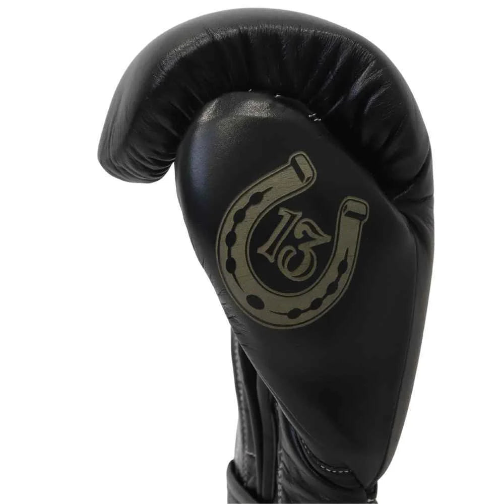 Premium Mexican™ LUCKY 13 Boxing Gloves - Professional Training & Sparring Gear for MMA, Kickboxing & Fitness Workouts
