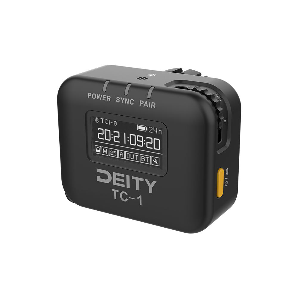 TC-1 Wireless Timecode Box Generator - Professional Sync Solution for Film, Video & Audio Production - Perfect for Multi-Camera Shoots, Live Streaming & Studio Recording