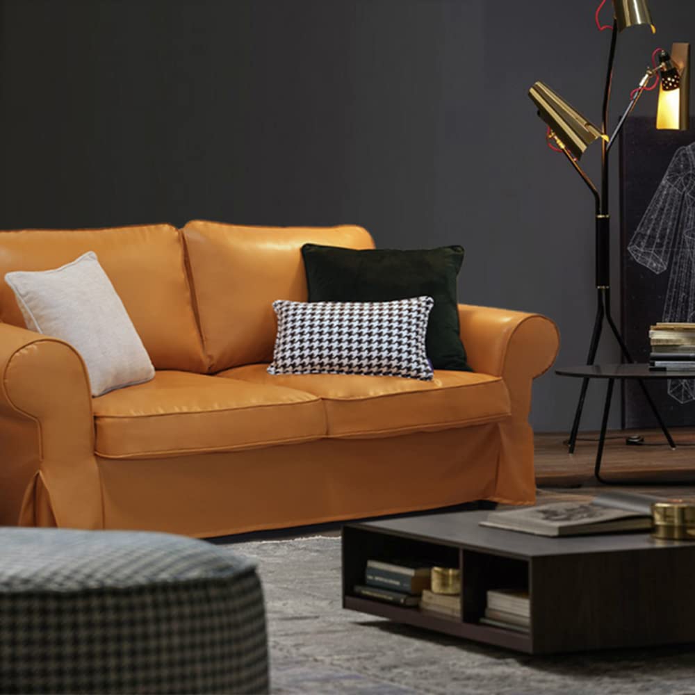 Ektorp 3-Seat Sofa Slipcover (86in) - Washable Stretchable Couch Cover for IKEA Ektorp 3-Seat Sofa FX-401 - Perfect for Living Room, Family Room & Home Decor Protection