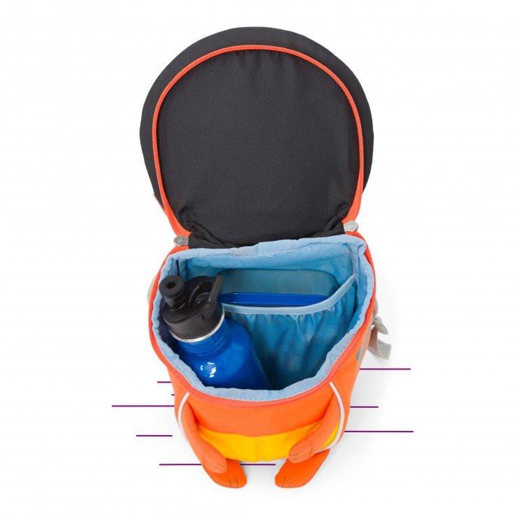 Affenzahn Small Toni the Blue Tiger Backpack for Kids - Durable & Lightweight School Bag for Boys & Girls - Perfect for Preschool, Daycare & Outdoor Adventures