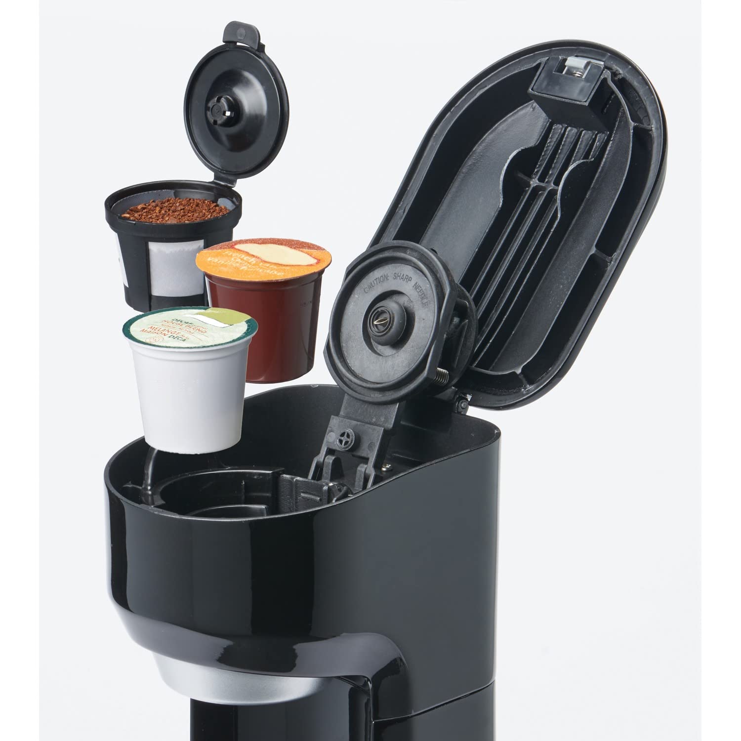 Commercial Single Serve Coffee Maker - 13oz Portable for Office & Travel