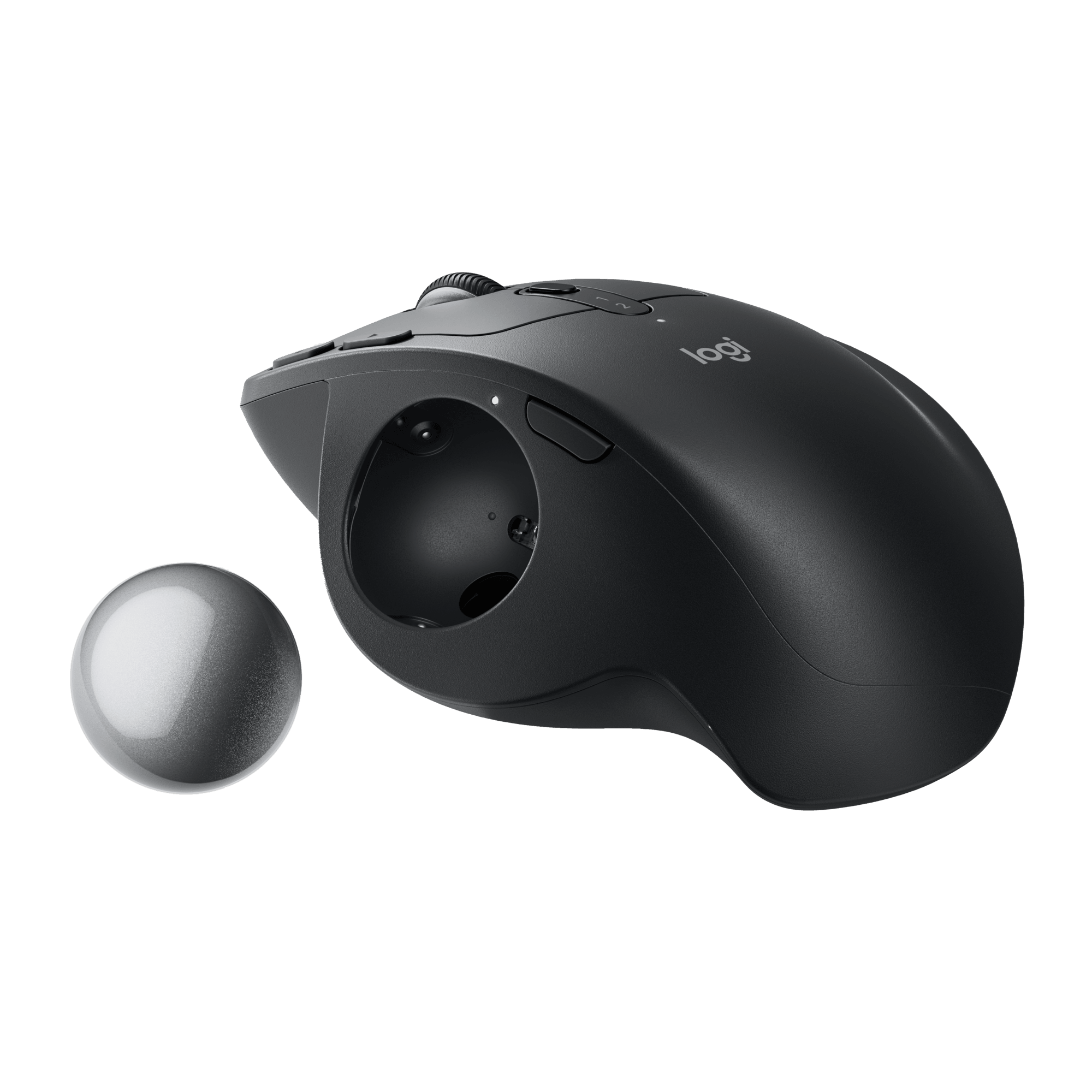 Logitech MX ERGO Wireless Trackball Mouse - Ergonomic Design with Precision Scroll Wheel - Perfect for Graphic Design, CAD Work & Office Use