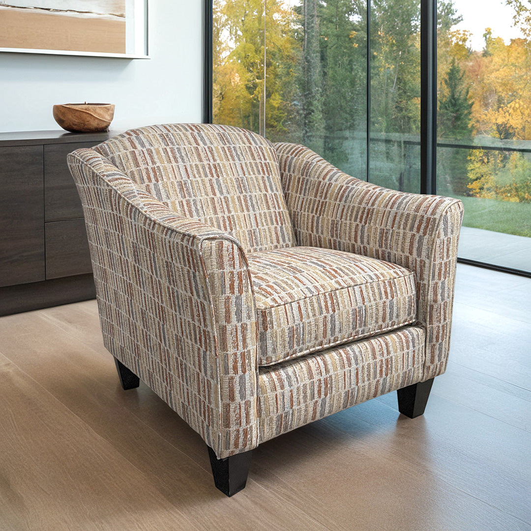 Bono Accent Chair - Modern Upholstered Lounge Chair for Living Room, Bedroom & Office - Stylish Home Decor & Comfortable Seating