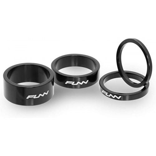 Funn Headset Spacer Set - Bicycle Headset Spacers for MTB & Road Bikes - Perfect for Bike Maintenance & Customization
