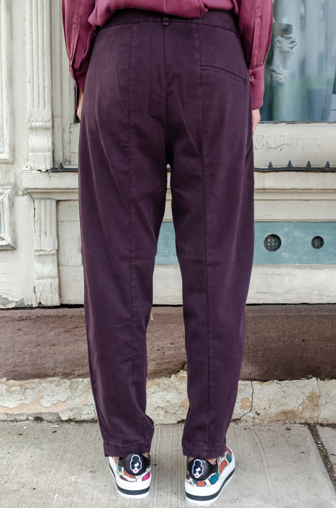 Premium Comfort Fit Trousers for Men - Soft Stretch Burgundy Dress Pants for Office, Business & Casual Wear