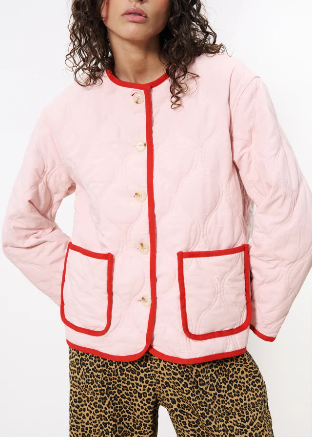 Alezia Reversible Jacket for Women - Lightweight Waterproof Windbreaker (Red/Pink) - Perfect for Hiking, Travel & Outdoor Activities