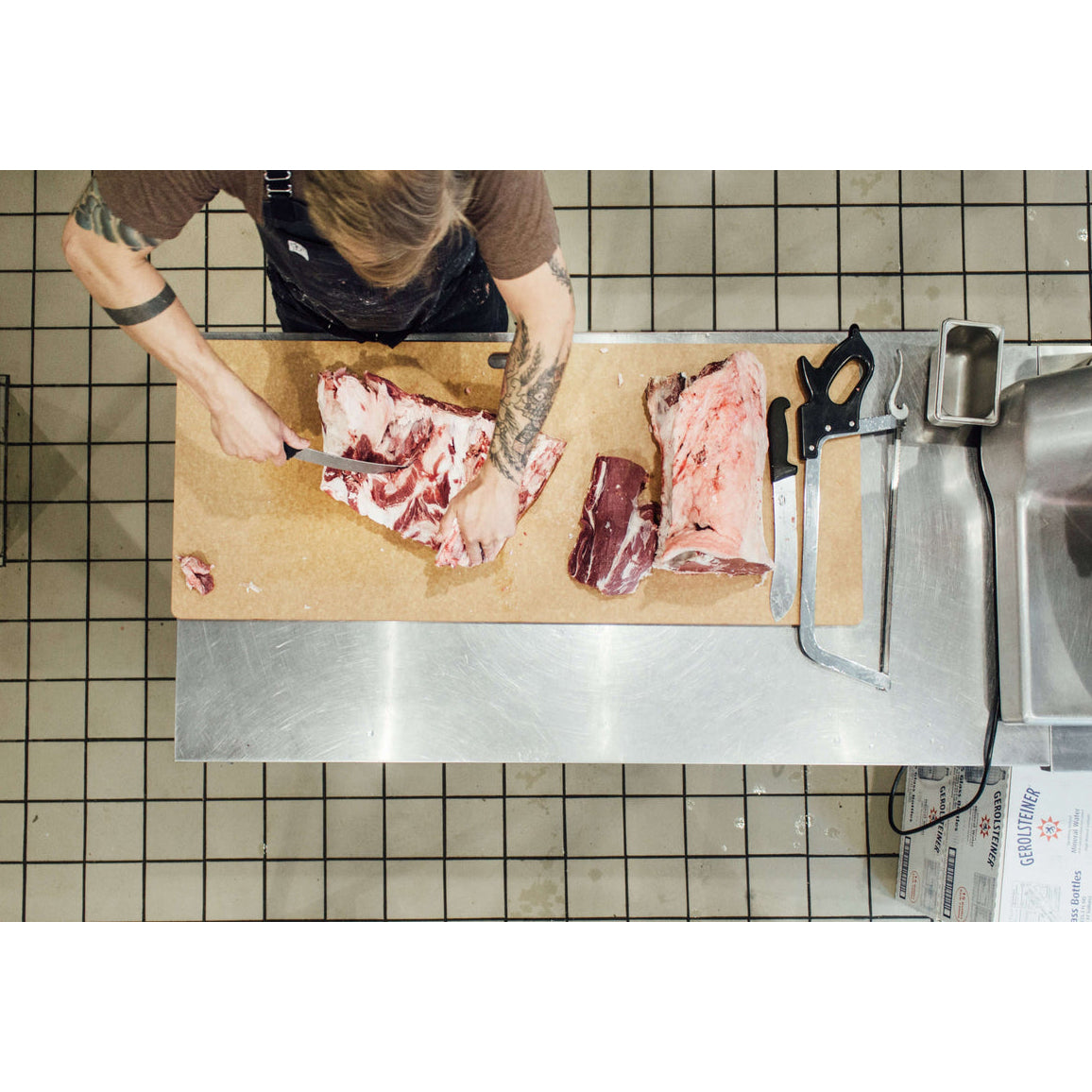 EPICUREAN Large Wooden Cutting Board 47.5
