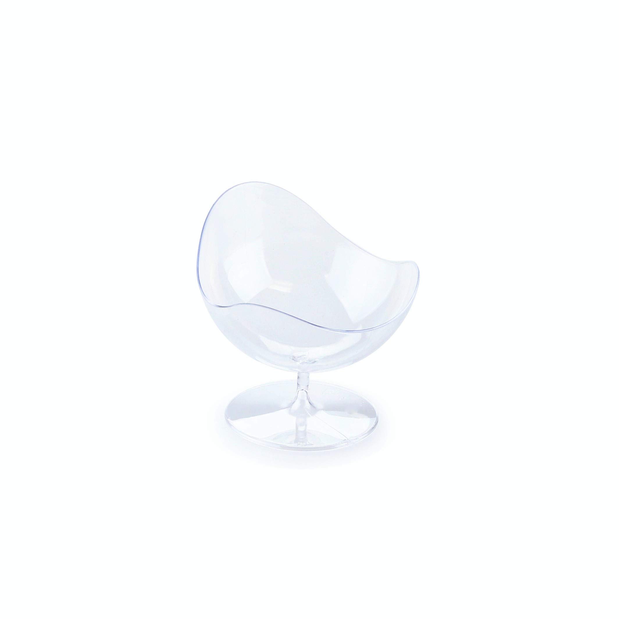 OCCASIONS Plastic Mini Dessert Cups - 288 Pack of 1.7oz Small Clear Disposable Bowls for Parties, Weddings, Baby Showers & Dessert Serving