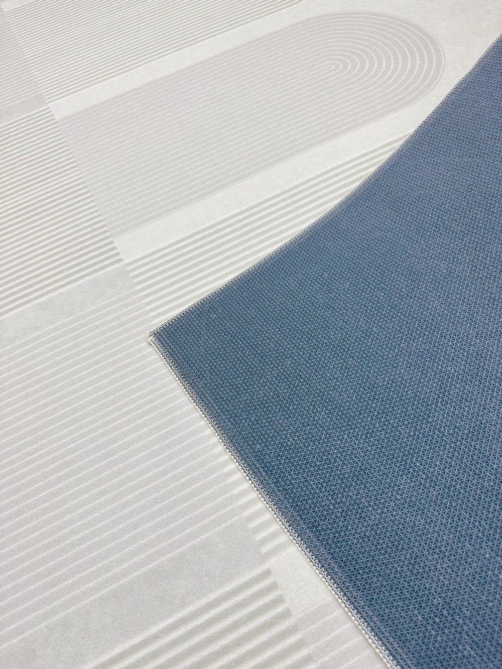 Large Contemporary Area Rugs - Geometric Modern Rugs for Living Room & Bedroom - Washable Kitchen Rugs - Stylish Home Decor for Cozy Spaces & Family Gatherings
