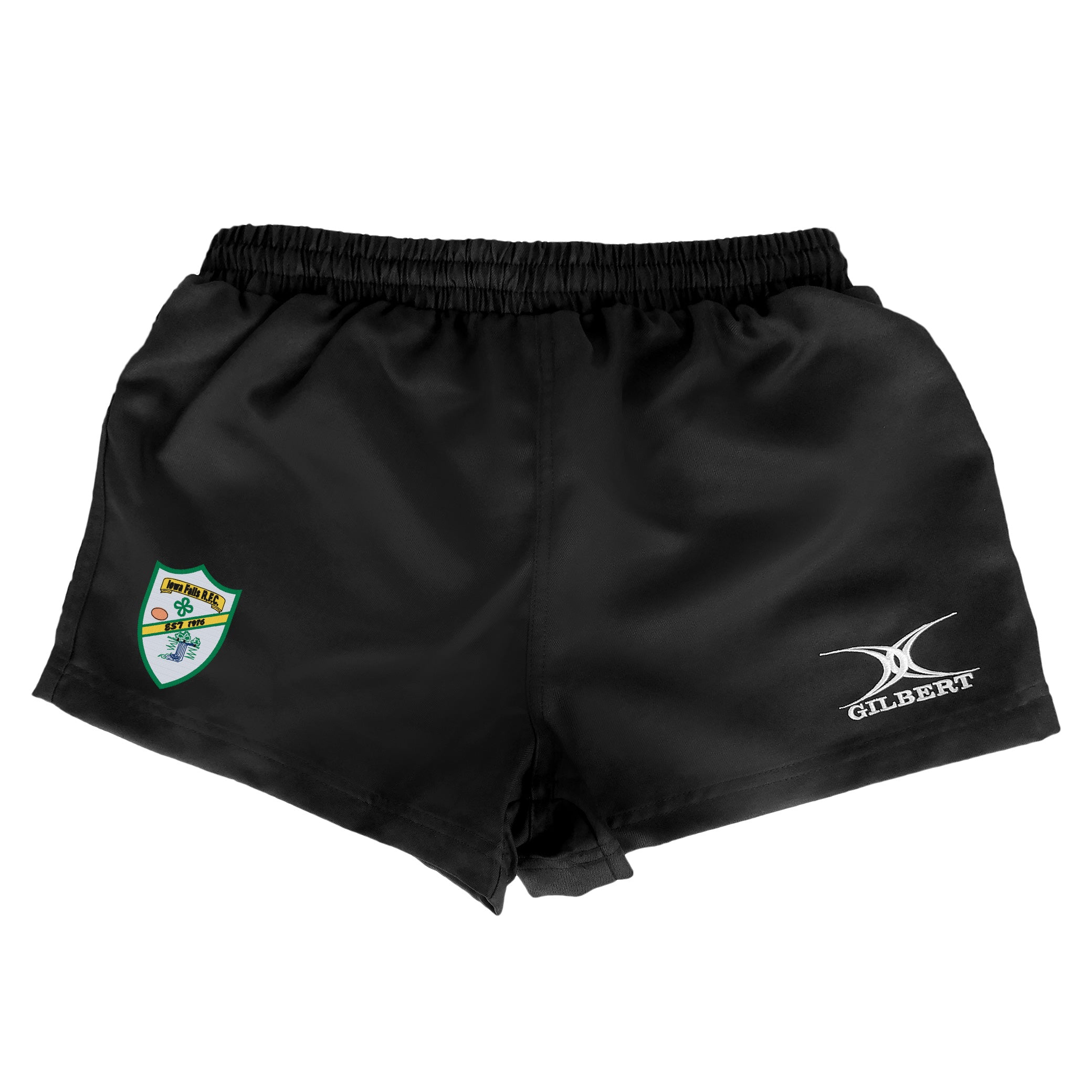 Iowa Falls RFC Gilbert Saracen Rugby Shorts - Breathable Quick-Dry Sports Shorts for Men | Perfect for Rugby, Training & Outdoor Activities